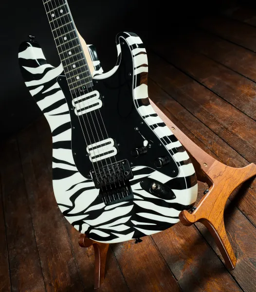 Charvel Custom Shop 2025 So-Cal 2H FR Zebra