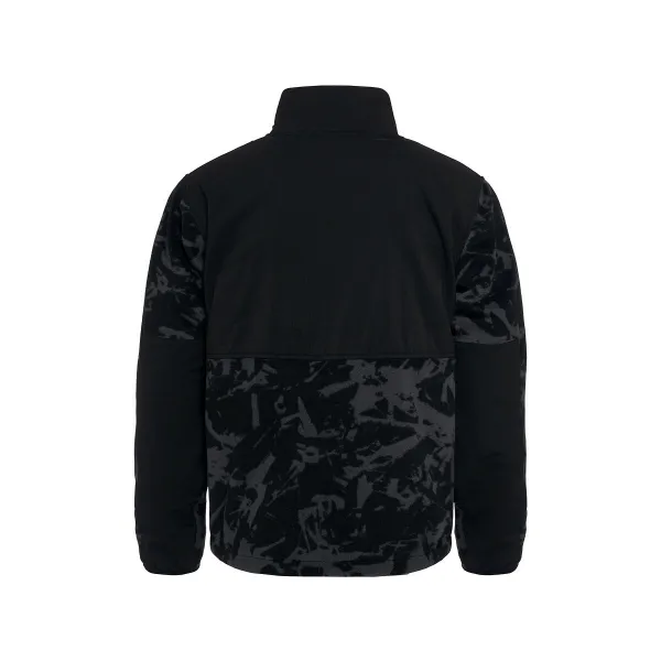 HORSEFEATHERS Fleecová mikina Duval - asphalt BLACK velikost S