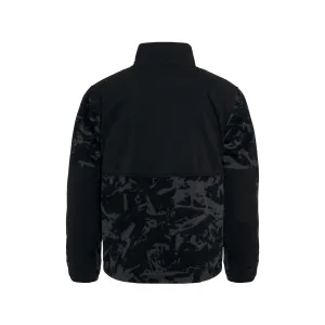 HORSEFEATHERS Fleecová mikina Duval - asphalt BLACK velikost S