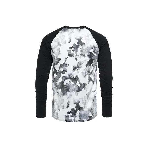 HORSEFEATHERS Termo tričko Riley - arctic camo BLACK velikost S