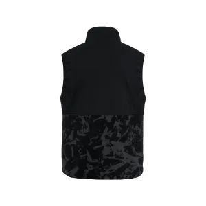 HORSEFEATHERS Fleecová vesta Duval - asphalt BLACK velikost M