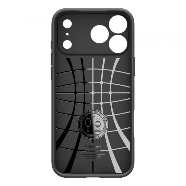 Spigen Liquid Air, iPhone 17 Pro Max, čierny