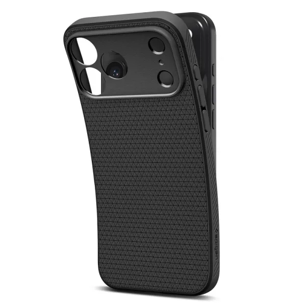 Spigen Liquid Air, iPhone 17 Pro Max, čierny