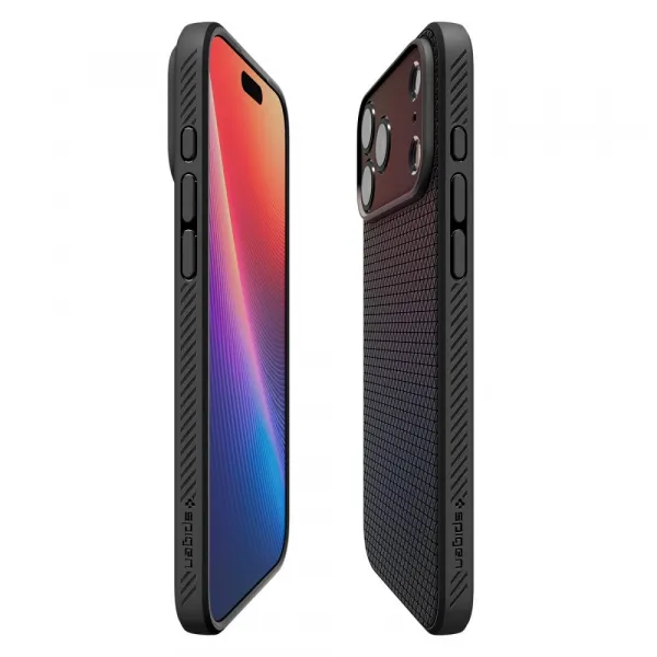 Spigen Liquid Air, iPhone 17 Pro Max, čierny