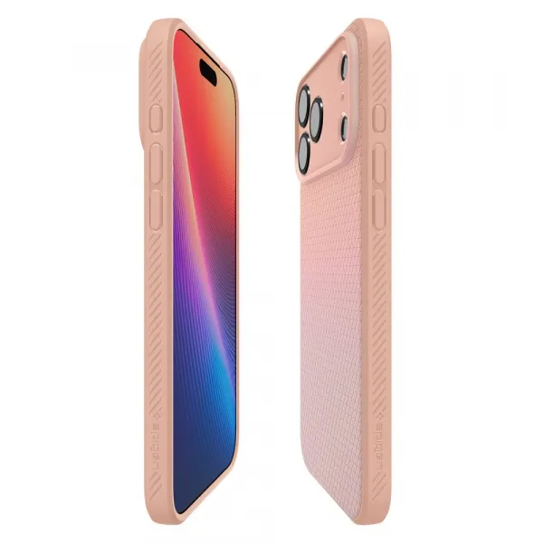 Spigen Liquid Air, iPhone 17 Pro Max, rose titanium
