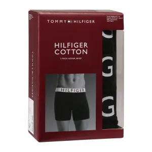 3PACK pánske boxerky Tommy Hilfiger čierné (UM0UM03690 0XK) M, trenky