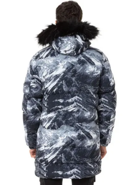 Pánska bunda CIPO & BAXX CM217 BLACK Farba: Čierna, Konfekčná veľkosť: M