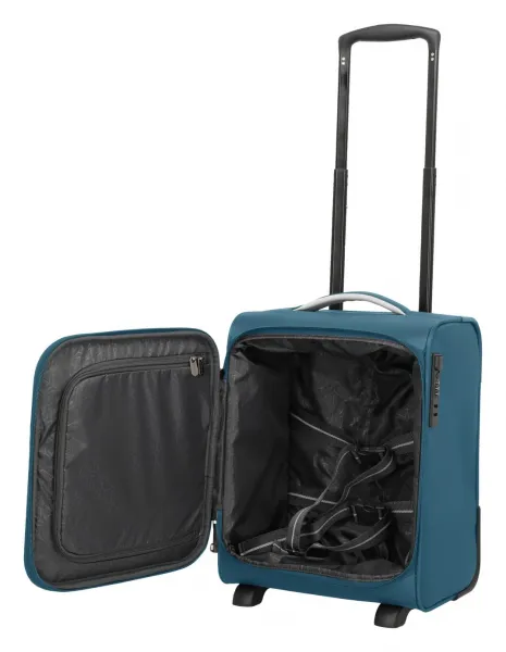 Malý textilný kufor Travelite Jetpack Wings 2 Cabin Petrol