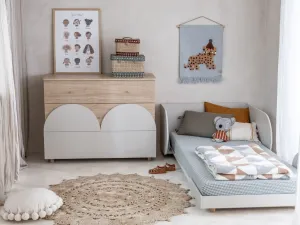 Rastúca jednolôžková posteľ BLOOM do detskej izby