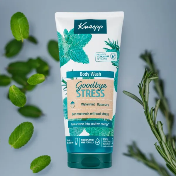 Kneipp Goodbye Stress jemný sprchový gel s povzbudzujúcim účinkom 200 ml