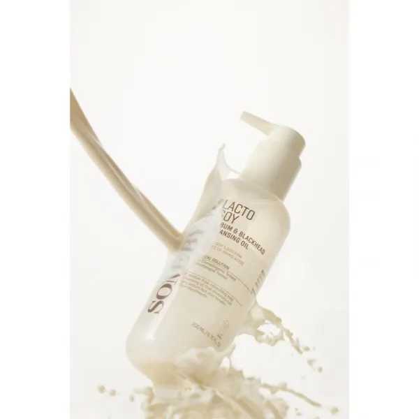 Some By Mi Lacto Soy Sebum & Blackhead Cleansing Oil jemný čistiaci olej pre citlivú pleť 200 ml