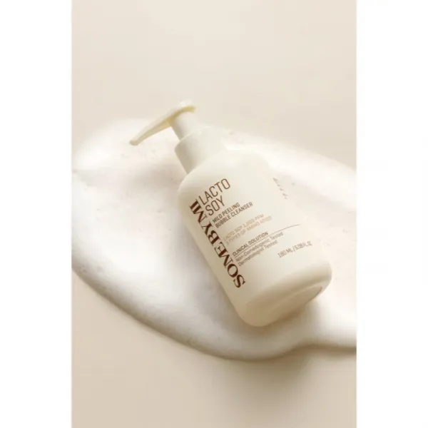 Some By Mi Lacto Soy Mild Bubble Peeling Cleanser jemný čistiaci peeling pre citlivú pleť 180 ml
