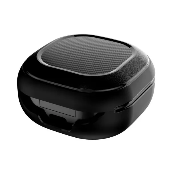 Tech-Protect Carbon puzdro na Samsung Galaxy Buds FE / 2 Pro / 2 / Live / Pro, čierne