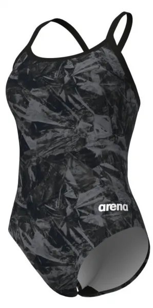 Arena performance team crackle lightdrop back black/team black s -