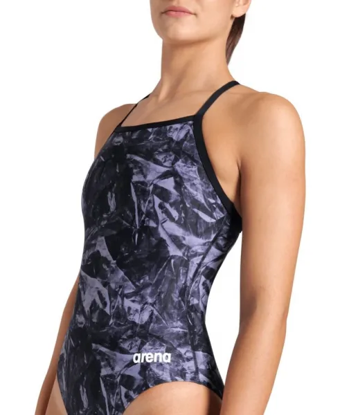Arena performance team crackle lightdrop back black/team black s -