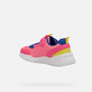 Pink Girls' Geox Loftus Sneakers - Girls