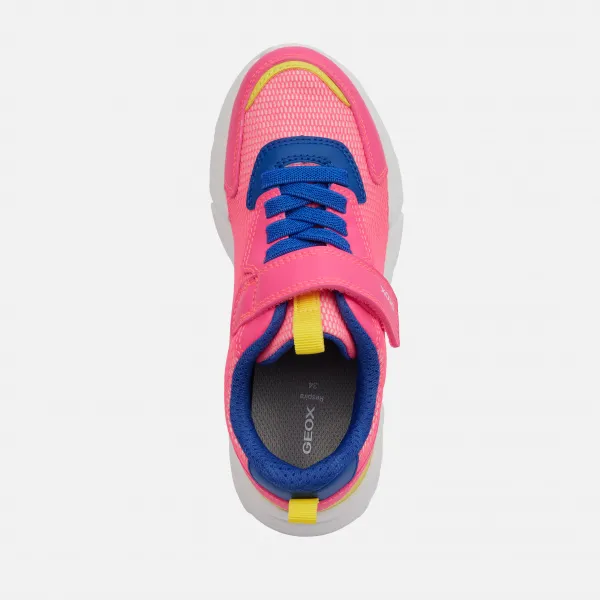 Pink Girls' Geox Loftus Sneakers - Girls
