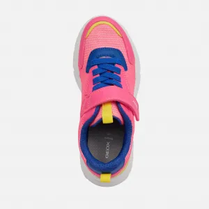 Pink Girls' Geox Loftus Sneakers - Girls
