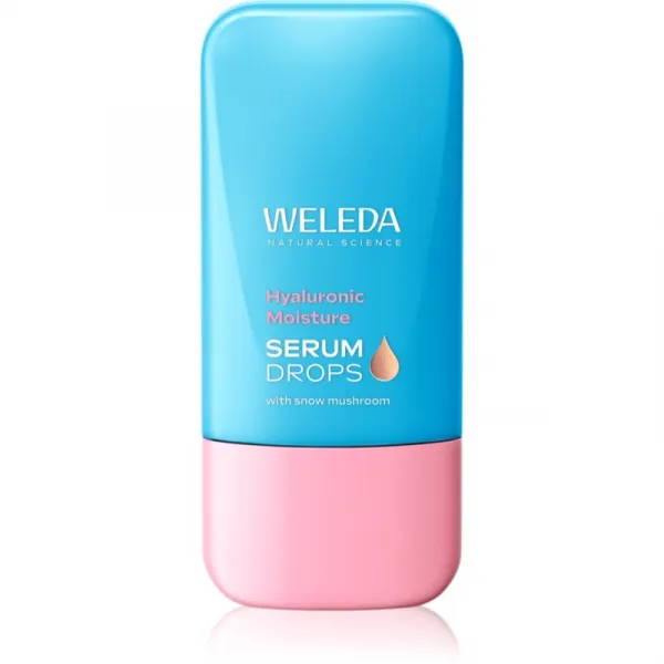 Weleda Serum Drops Hyaluronic Moisture rozjasňujúce hydratačné sérum 30 ml