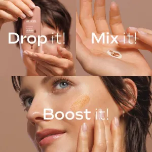Weleda Serum Drops Sunkissed Bronzing hydratačné pleťové sérum s efektom jemného opálenia 30 ml