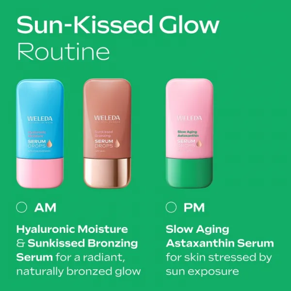 Weleda Serum Drops Slow Aging Astaxanthin vyhladzujúce sérum na omladenie pleti 30 ml