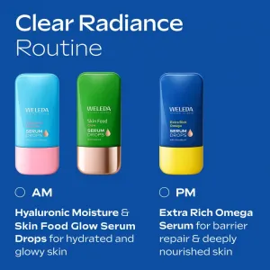 Weleda Serum Drops Extra Rich Omega posilujúce sérum pre výživu a hydratáciu 30 ml