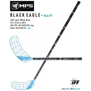 Florbalová hokejka MPS Florbalová hokejka BLACK EAGLE - BL100 R