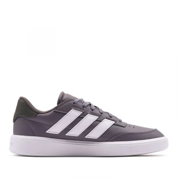 Pánska rekreačná obuv ADIDAS Courtblock M trace grey cloud white shadow olive