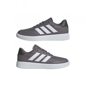 Pánska rekreačná obuv ADIDAS Courtblock M trace grey cloud white shadow olive