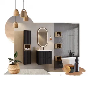 Comad Deska pod umyvadlo Nova Black B 89-70 černá