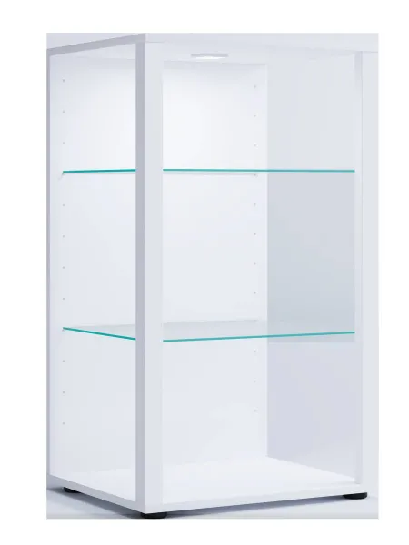 Vitrína GLASOL XXL, biela