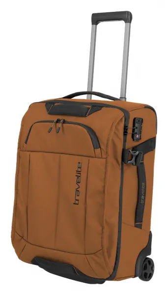 Cestovná taška na kolieskach Travelite Briize Wheeled Duffle S Curry