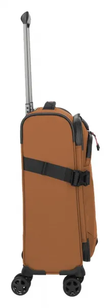 Malý textilný kufor Travelite Briize S Curry