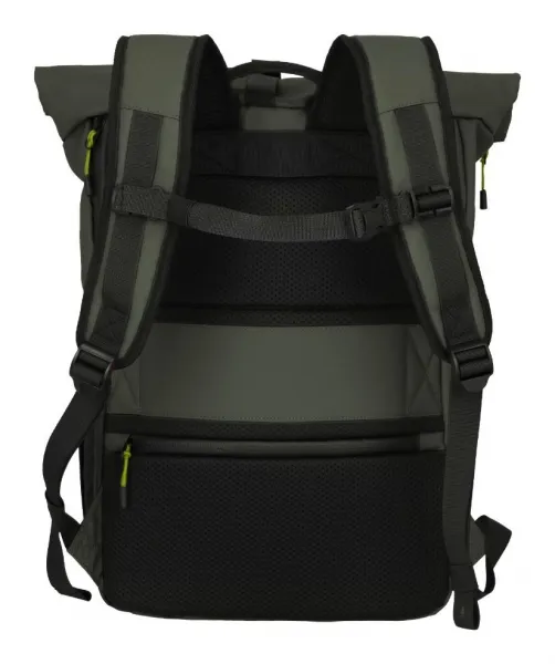 Rolovací ruksak Travelite Briize Backpack M Roll-Up Khaki