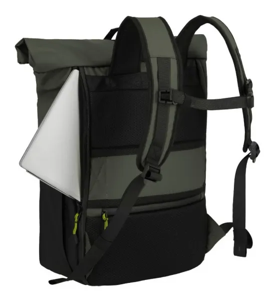Rolovací ruksak Travelite Briize Backpack M Roll-Up Khaki