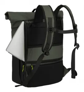 Rolovací ruksak Travelite Briize Backpack M Roll-Up Khaki