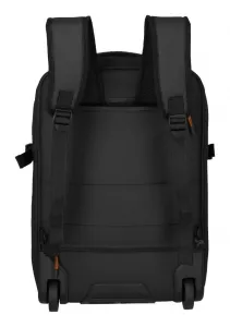 Cestovný batoh na kolieskach Travelite Briize Backpack L Trolley Black
