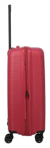 Stredný kufor na kolieskach Travelite Air Stripe M Red