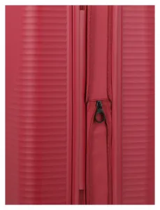 Stredný kufor na kolieskach Travelite Air Stripe M Red
