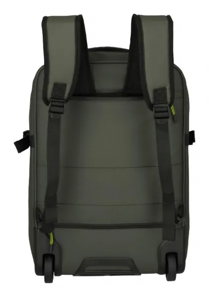 Cestovný batoh na kolieskach Travelite Briize Backpack L Trolley Khaki