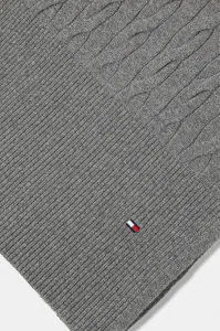 Šál s prímesou vlny Tommy Hilfiger
