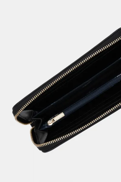 Peňaženka U.S. Polo Assn. New Hampton dámska, čierna farba, WIUN26225WVP