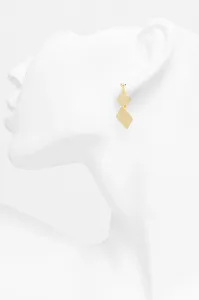 Náušnice zo striebra pozlátený 18k zlatom Answear.LAB