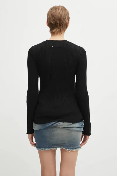 Sveter s prímesou vlny MM6 Maison Margiela