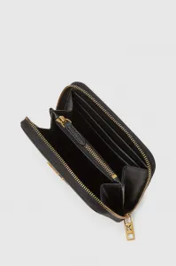 Peňaženka Karl Lagerfeld K/Autograph Md Zip Wallet Gp Black/Gold