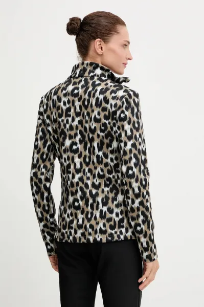 Funkčné tričko s dlhým rukávom Fusalp Orion Leopard