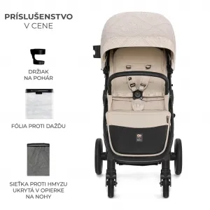 Kočík Kinderkraft Mitzy limitovaná edícia Bizuu Farba: Dune Whisper