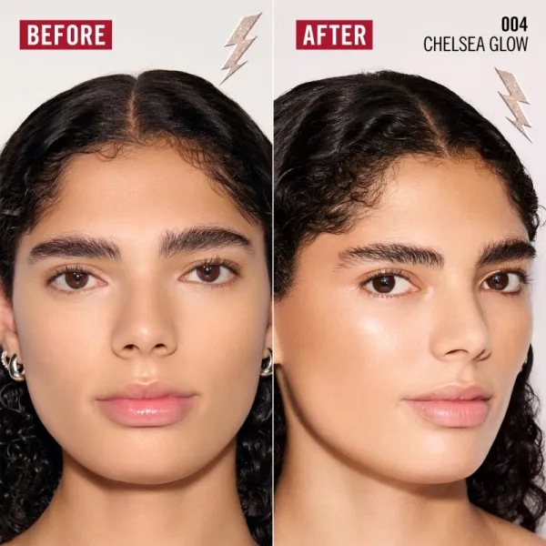 Rimmel Multi-Tasker Turbocharged Glow tekutý rozjasňovač odtieň 004 Chelsea Glow 10 ml