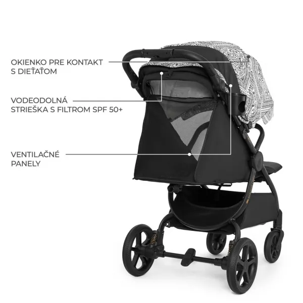 Kočík Kinderkraft Mitzy limitovaná edícia Bizuu Farba: Dune Whisper