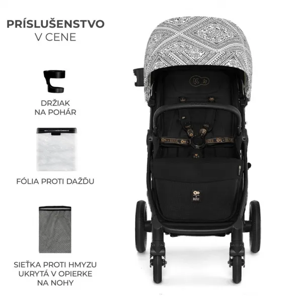 Kočík Kinderkraft Mitzy limitovaná edícia Bizuu Farba: Dune Whisper